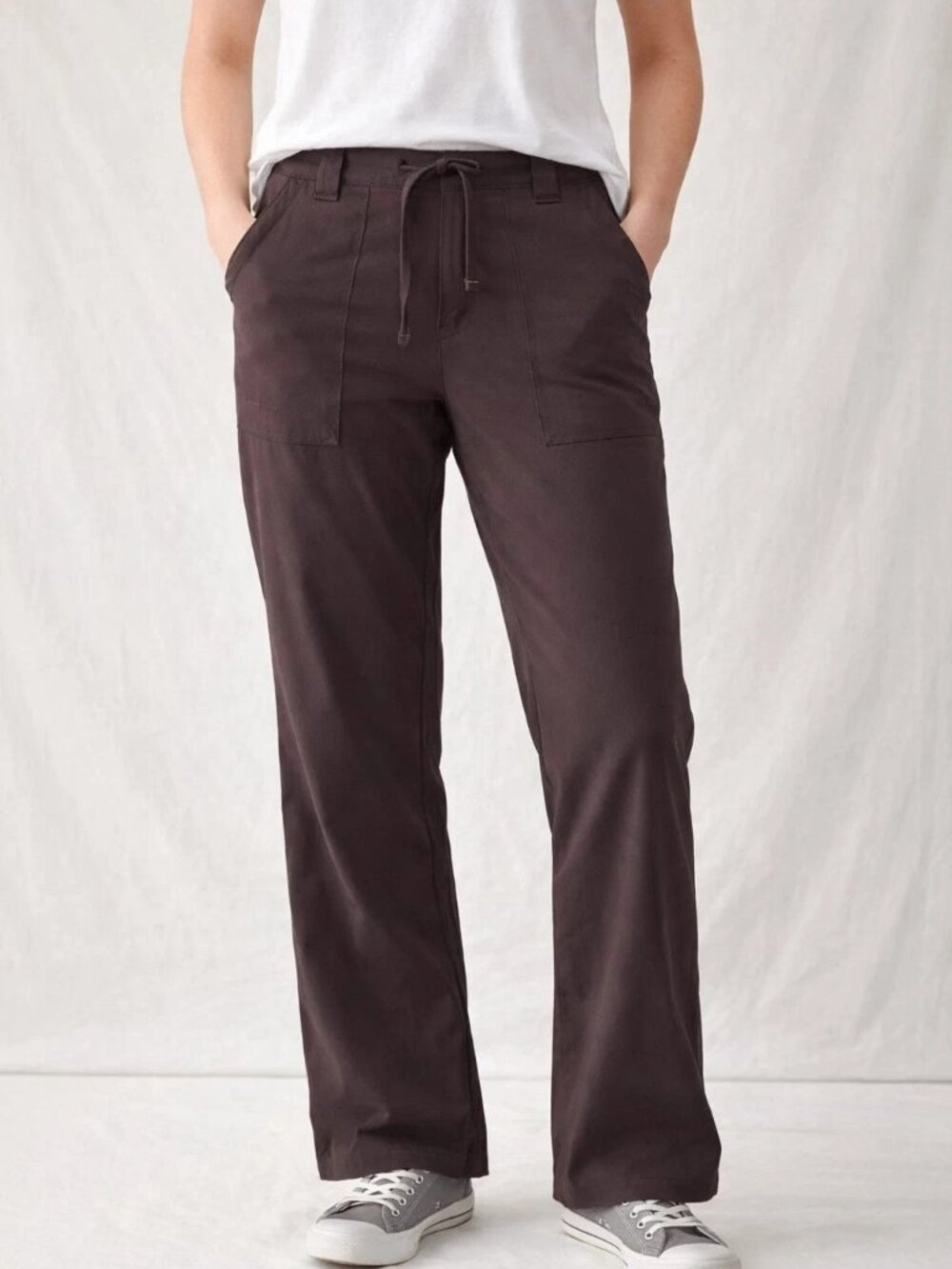 Lucy Flex‎ Cargo Trail Pants Activewear Gorpcore Brown Size Small Short